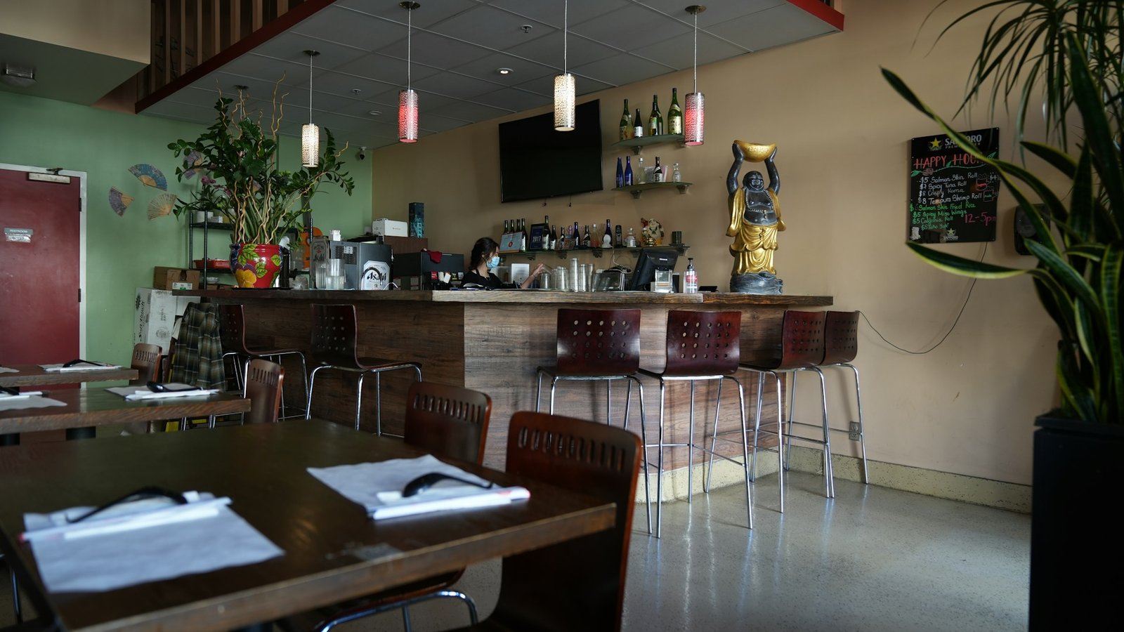 Contemporary restaurant interior representing Mumbai dining